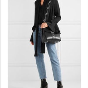 Lanvin JiJi Studded Leather Crossbody